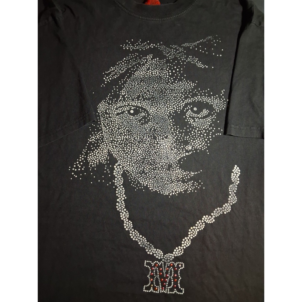 Tupac Makavelli Branded "Thug Passion" 2 PAC Vintage Classic T-Shirt Mens Large
